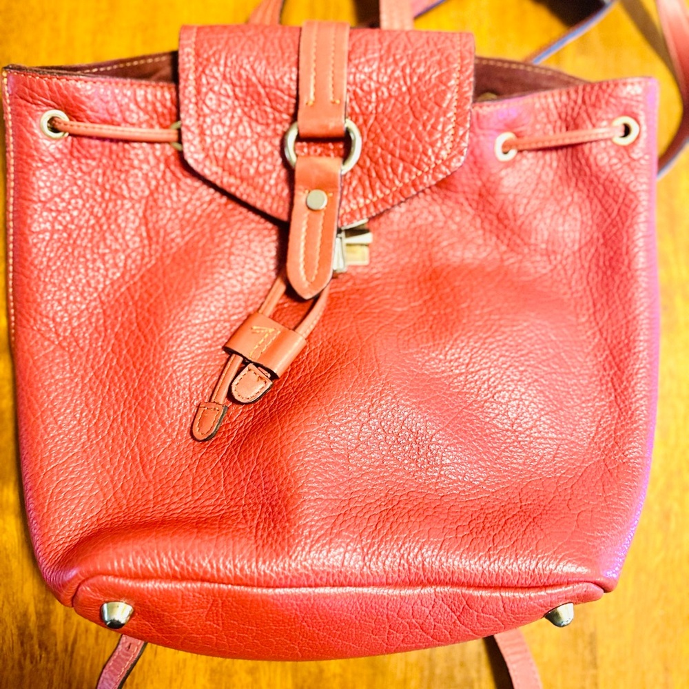 A. Bellucci Italian Leather Women's Backpack Bag Purse